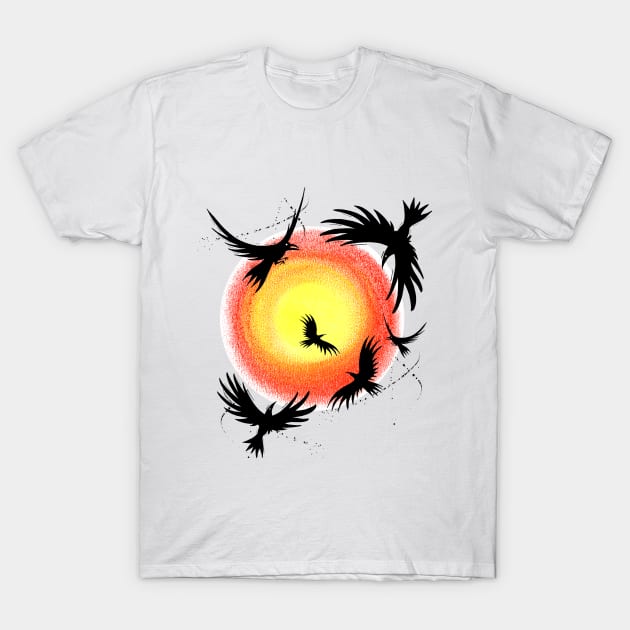 Stone the Crows T-Shirt by Scratch